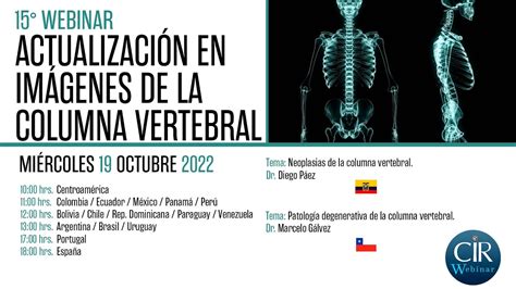 15 Webinar Actualización en Imágenes de la Columna Vertebral YouTube