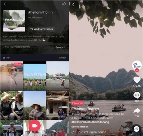 Việt Nam trong top các điểm đến hot nhất trên TikTok