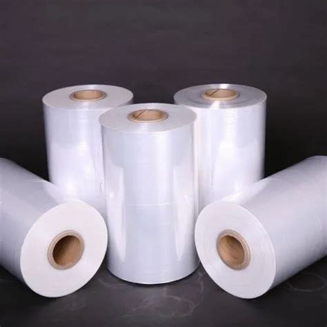 Plain Transparent Polyethylene Shrink Wrap Film For Packaging