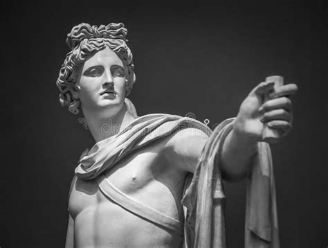 Apollo Belvedere Statue Detail Vatican Museum Editorial Stock Image