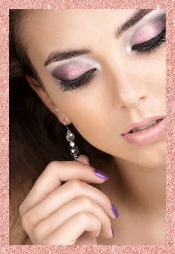 Maquiagem Sombra Preta Rosa E Prata Makeup Tips For Brown Eyes Eye