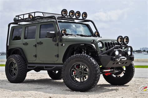 New Green Jeep Wrangler