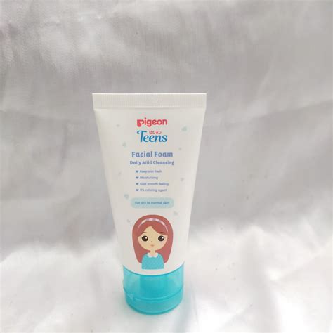 Jual Pigeon Teens Facial Foam Face Wash Sabun Muka Remaja 40g Shopee