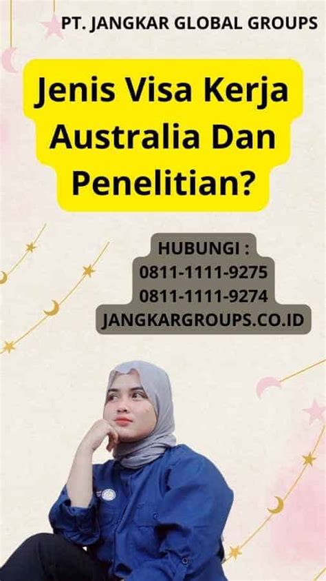 Visa Kerja Australia Dan Penelitian Pasar Jangkar Global Groups