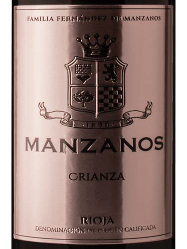 Bodegas Manzanos Crianza Vivino US