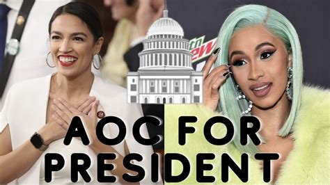 Aoc Talks About Her Bag Cardi Support Aoc For President 2024