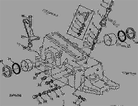 ROCKSHAFT HOUSING PARTS [03C08] - TRACTOR John Deere 2940 - TRACTOR ...