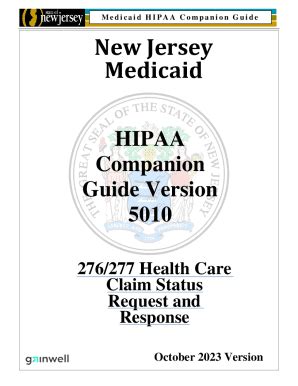 Fillable Online 276 277 HIPAA Companion Guide Version 5010 5010 276