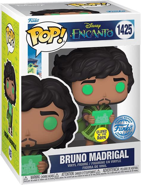 Funko Pop Disney Encanto Bruno Madrigal 1425 Exclusivo Glow Amazon