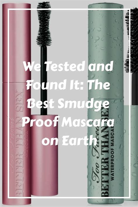 Best Smudge Proof Mascara For Flawless Lashes