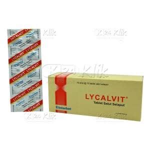 Jual K24 MANUKAN LYCALVIT 10 TABLET Per Strip Shopee Indonesia