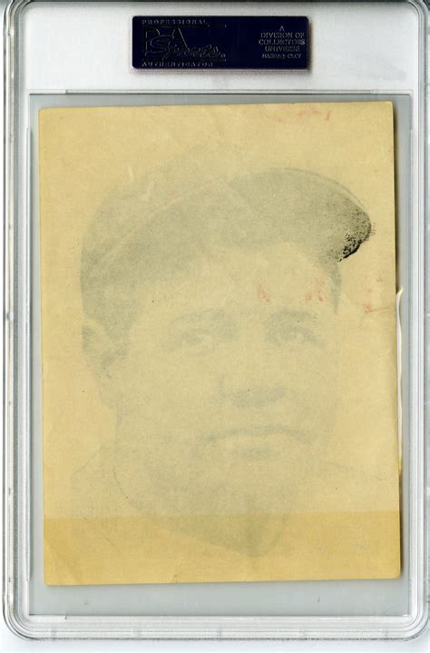 Lot Detail Leaf Premium Babe Ruth Light Background No Text Psa