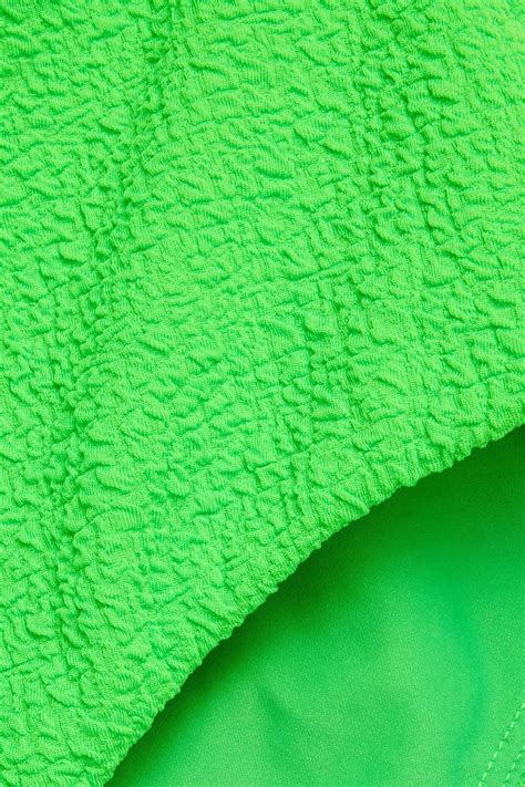 MARA HOFFMAN Lydia Popcorn Bikini Briefs THE OUTNET