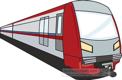 Train Front View Clip Art