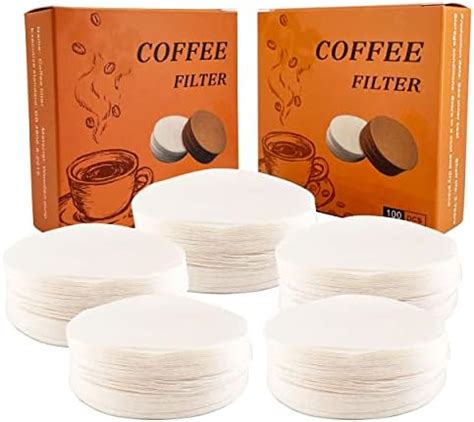 NEOUZA Lot de 500 filtres ronds en papier pour machine à expresso