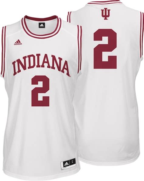 adidas Indiana Hoosiers #2 Replica Basketball Jersey - White - Fanatics.com