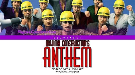 Yakuza Kiwami 2 Majima Construction Majima Constructions Anthem