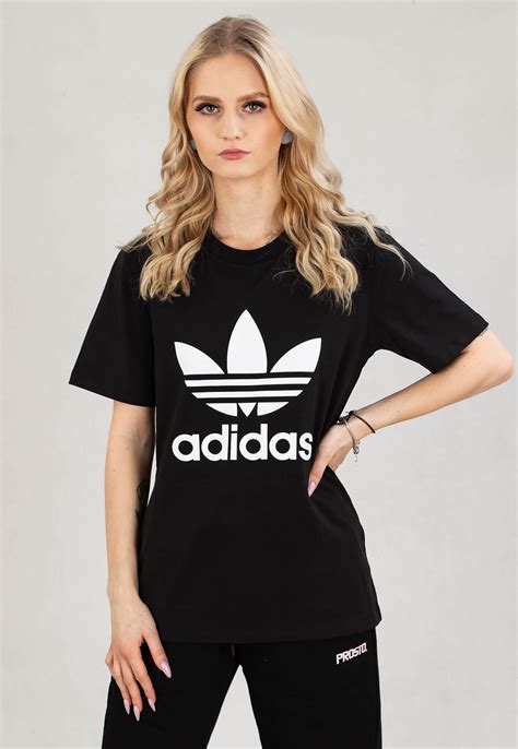 T Shirt Adidas Trefoil Tee Gn2896 Czarny Membrana Pl