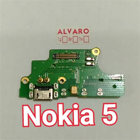 Jual Pcb Papan Konektor Cas Nokia 5 Shopee Indonesia