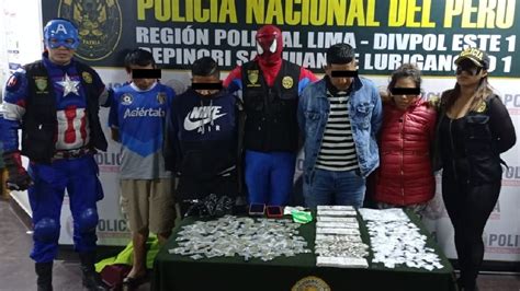 Sjl Agentes Terna Se Disfrazan De Los Avengers Para Desarticular