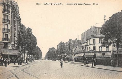 Boulevard Jean Jaurès à Saint Ouen sur Seine Cartorum