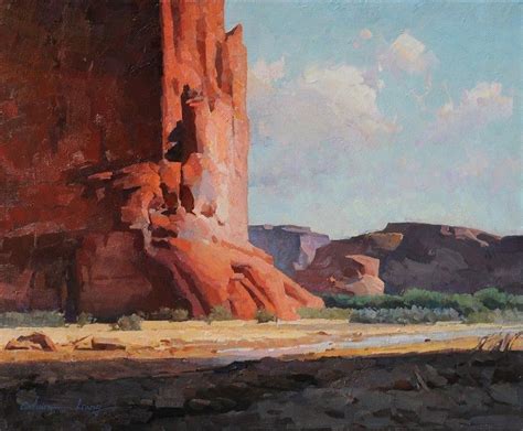 Artist Calvin Liang Title The Cliffs Canyon De Chelly Landscape