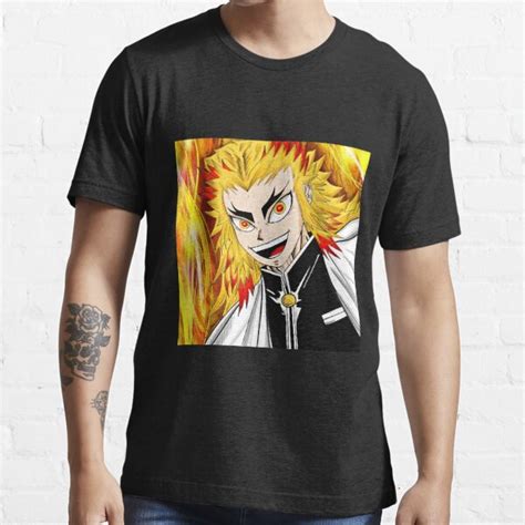 Kyojuro Rengoku The Hashira Of Flames In Demon Slayer T Shirt For