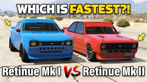 GTA 5 ONLINE RETINUE MKII VS RETINUE WHICH IS FASTEST YouTube