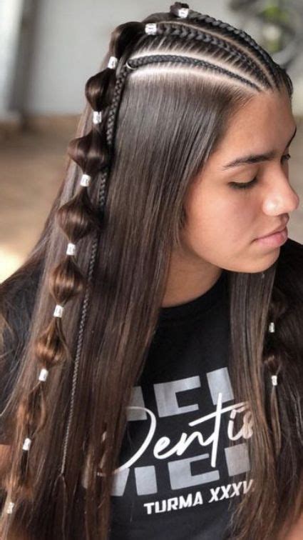 Outft Girls Trenzas Con Ligas Peinados Con Trenzas Cosidas Peinados