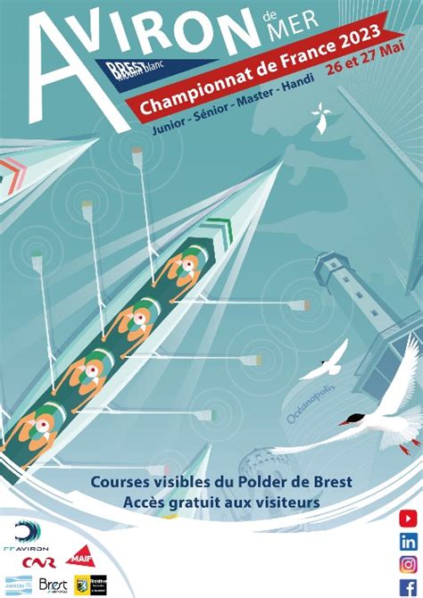 Championnat De France Aviron De Mer Du 24 Au 28 Mai 2023 Brest