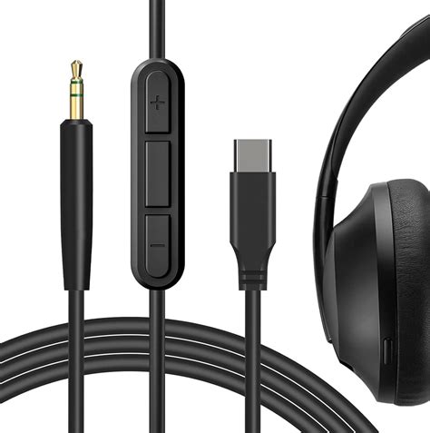 Geekria Quickfit Usb C Digital To Audio Cable With Mic Compatible With Bose 700 Nc700 Nch700