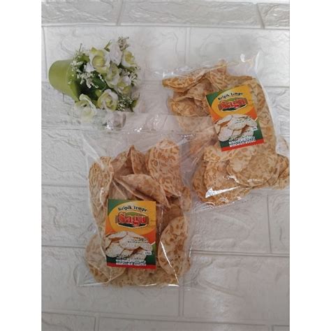 Jual Oleh Oleh Khas Malang Keripik Kripik Tempe Sagu Original 100 Grm