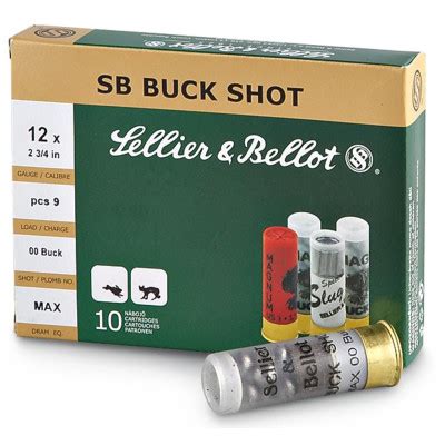 Brokov N Boje Sellier Bellot Buckshot G Mm Tius E Shop