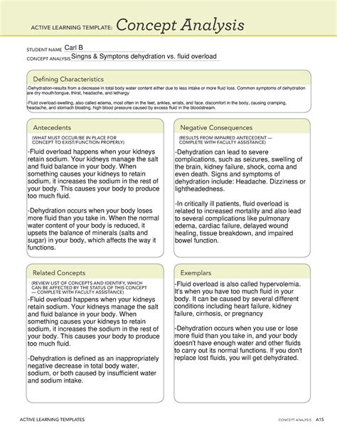 Examples Of Active Learning Template Basic Concepts