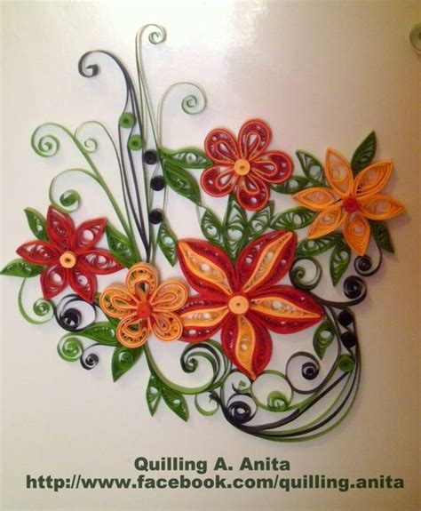 Quilling Fridge Magnet Kvilling H T M Gnes Quilling Quilling Art Crafts