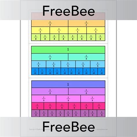 Fraction Walls Ks2 Fraction Wall Fractions Fraction Chart