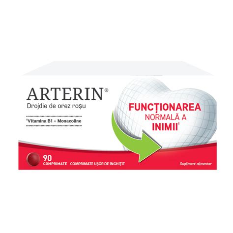 Scaderea Colesterolului Arterin Omega Pharma 90 Comprimate