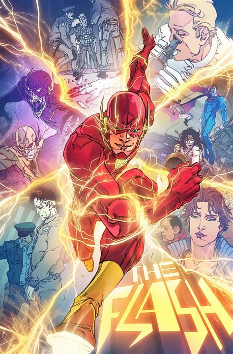 Weird Science DC Comics: PREVIEW: The Flash: Rebirth #1