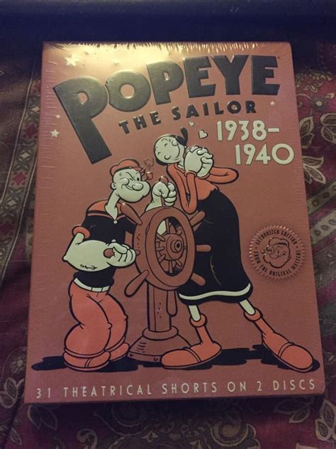 Popeye The Sailor 1938 1940 Volume 2 Dvd New 1849969208