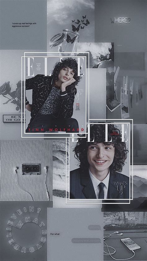 Finn Wolfhard Stranger Finn Wolfhard Aesthetic Hd Phone Wallpaper