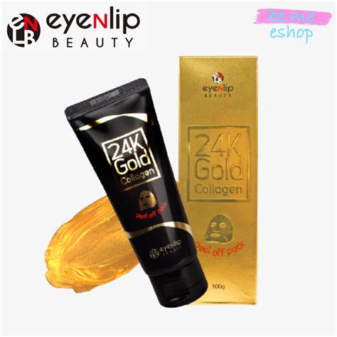 EYENLIP 24K Gold Collagen Peel Off Pack 100ml Shopee Thailand