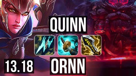 QUINN Vs ORNN TOP 2 5M Mastery 11 2 9 900 Games KR Grandmaster