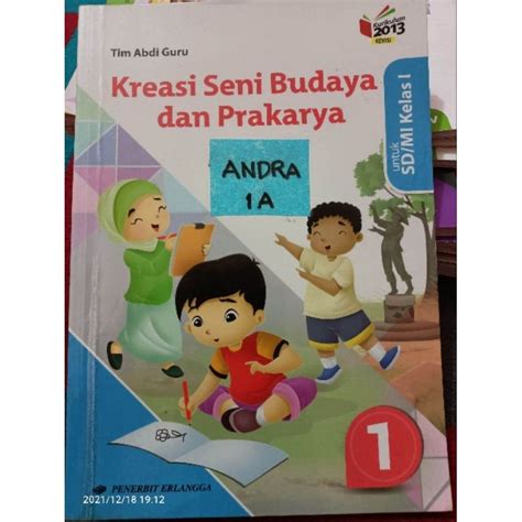 Jual Buku Kreasi Seni Budaya Dan Prakarya Kelas Sd Shopee Indonesia