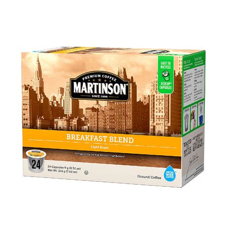 Martinson Coffee Breakfast Blend Single Serve Pods (Box of 24) – Home Coffee Solutions