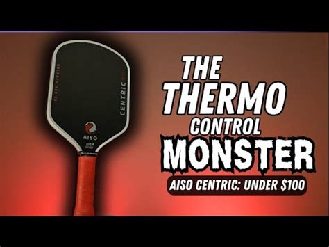 Aiso Centric Pickleball Paddle Review Thermoformed Paddle Under