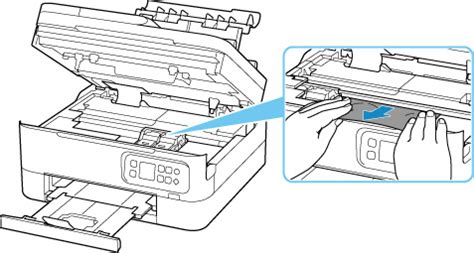 Canon Manuels Inkjet TS7400 series Bourrage papier à l intérieur