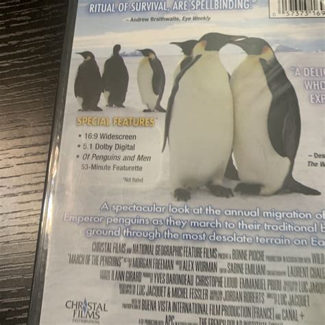 March Of The Penguins Dvd Widescreen 2005 New Authentic Us Release