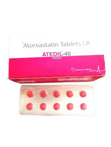 Atorvastatin Tablet 40 Mg At Rs 68 2 Stripe Xtor In Chennai ID