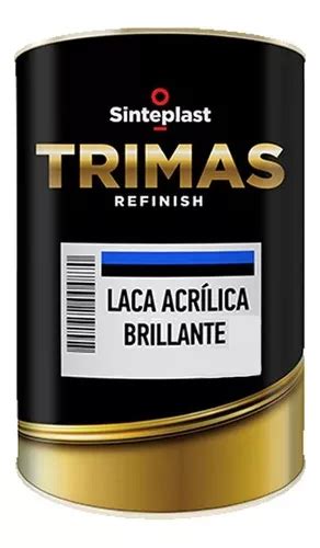 Laca Acrilica Blanco Brillante L Trimas Sinteplast Mm