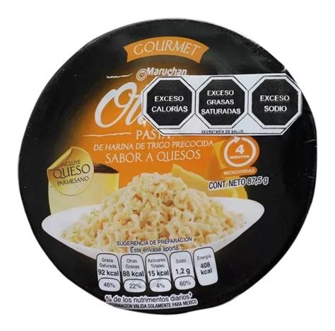 Maruchan Gourmet Ottima Quesos Parmesano Sopa MercadoLibre